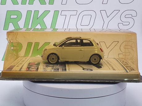 Fiat 500 Mondo Motors 1/43 Bianco 2007 - RikiToys - Mondo Motors