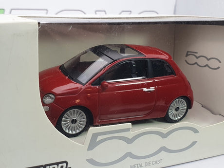 Fiat 500 MondoMotors 1/43 Rosso 2007 - RikiToys - MondoMotors