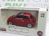 Fiat 500 MondoMotors 1/43 Rosso 2007 - RikiToys - MondoMotors