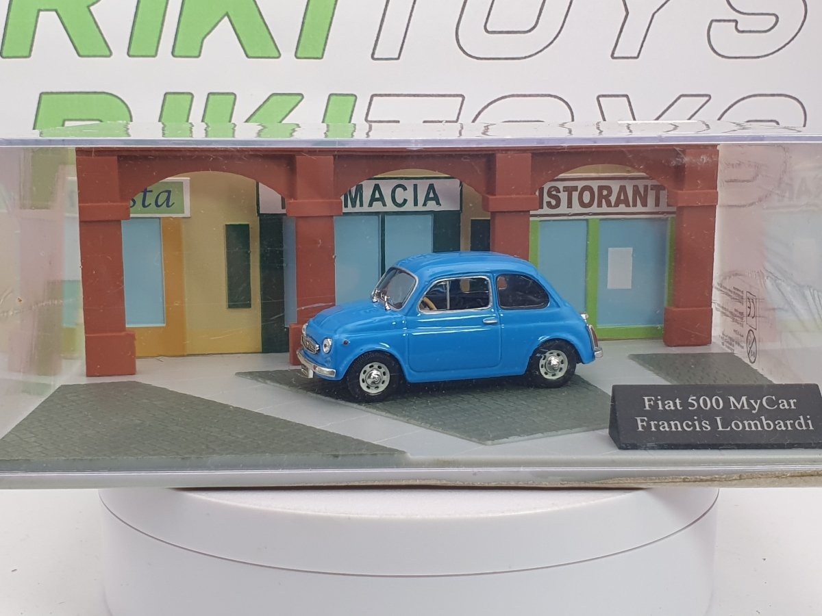 Fiat 500 My Car Universal Hobbies 1/43 Azzurro 1968 - RikiToys - Universal Hobbies