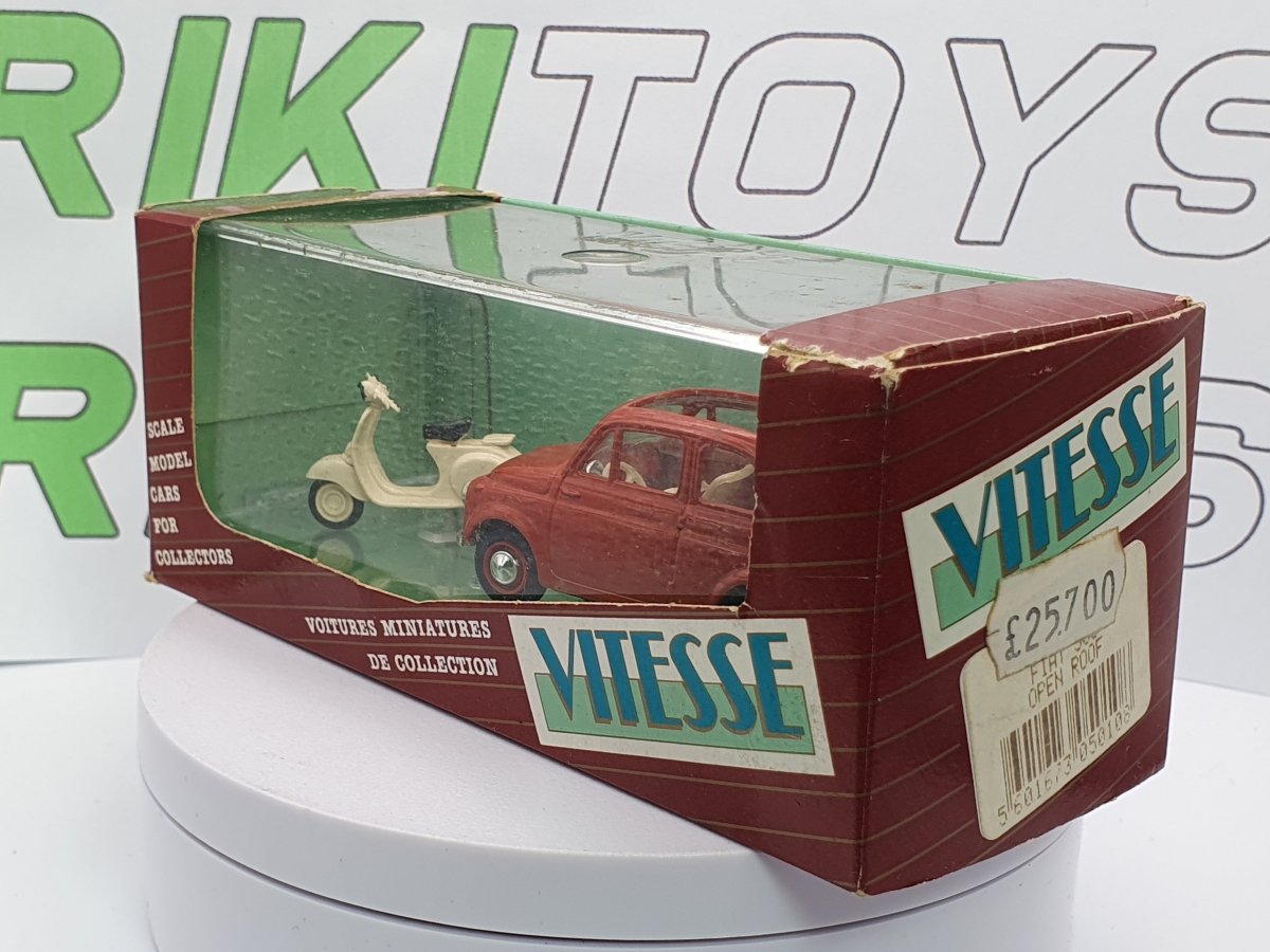Fiat 500 N con Vespa 50 Vitesse 1/43 - RikiToys - Vitesse#