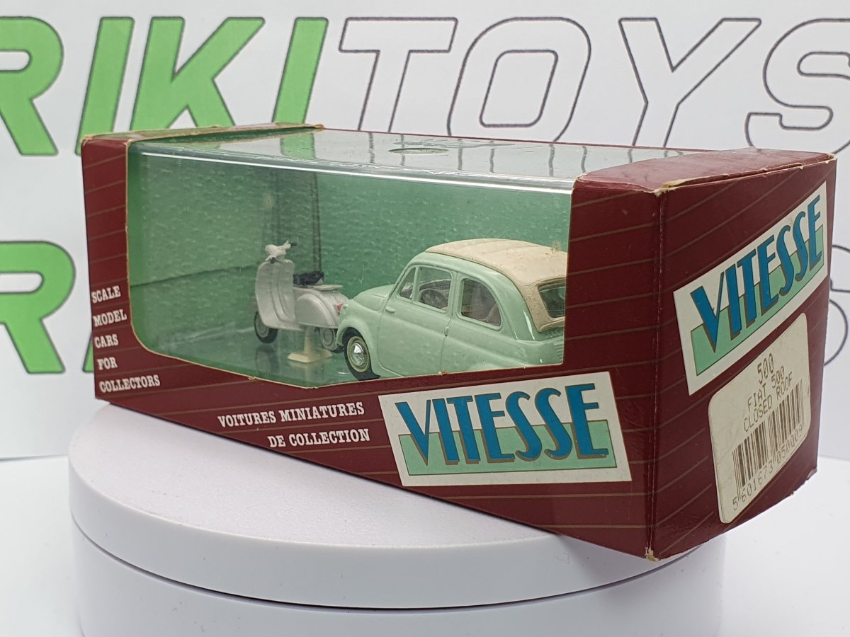 Fiat 500 N con Vespa 50 Vitesse 1/43 - RikiToys - Vitesse#