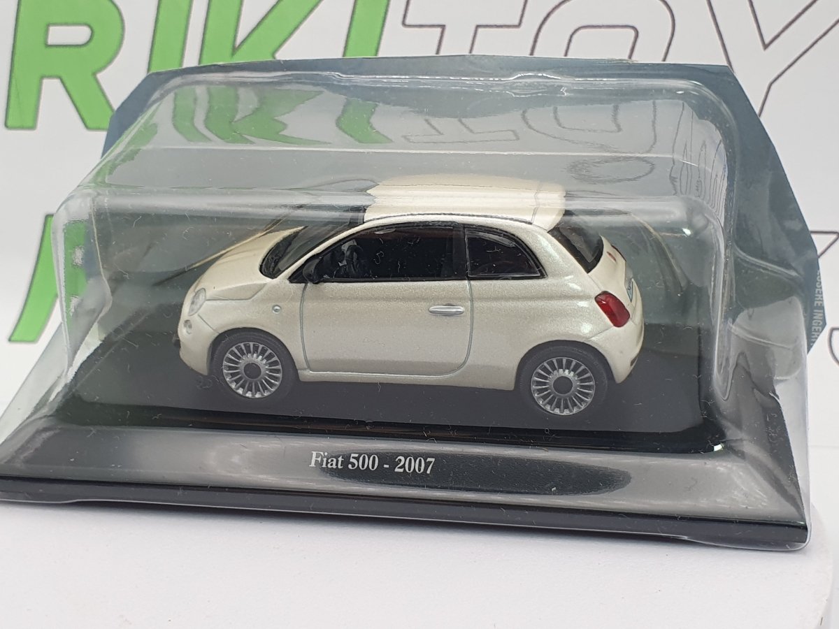 Fiat 500 Norev 1/43 Bianco 2007 - RikiToys - Norev