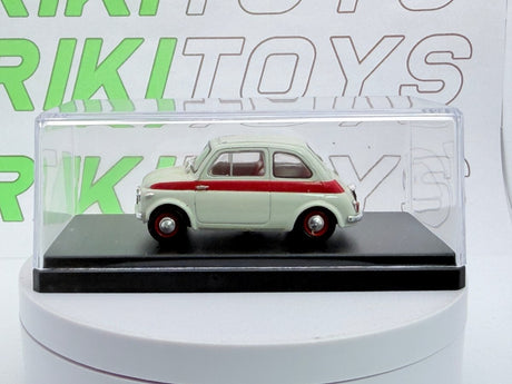 Fiat 500 Nuova Sport Brumm 1/43 Bianco 1958 - RikiToys - Brumm#