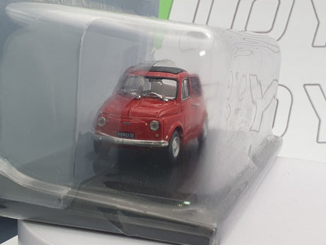 Fiat 500 R Norev 1/43 Rosso 1972 - RikiToys - Norev