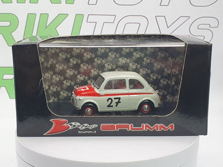 Fiat 500 Sport Brumm 1/43 Bianco 1958 - RikiToys - Brumm