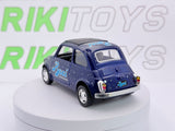 Fiat 500F Baci Kinsmart 1/24 Blu 1965 - RikiToys - Kinsmart