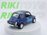 Fiat 500F Baci Kinsmart 1/24 Blu 1965 - RikiToys - Kinsmart