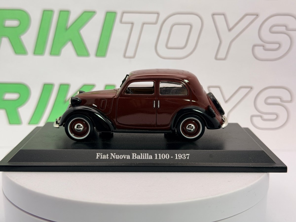 Fiat 508 C 1100 Norev 1/43 Rosso scuro - RikiToys - Norev