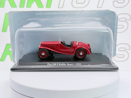 Fiat 508 S Balilla Sport Norev 1/43 Rosso - RikiToys - Norev#