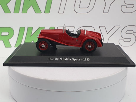 Fiat 508 S Balilla Sport Starline 1/43 Rosso 1933 - RikiToys - Starline