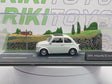 Fiat 595 Abarth Universal Hobbies 1/43 Bianco - RikiToys - Universal Hobbies