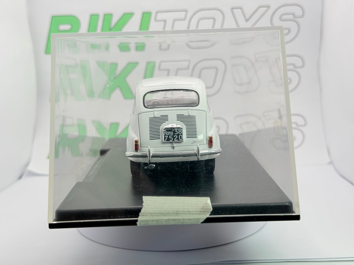 Fiat 600 D Leo Models 1/24 Bianco 1960 - RikiToys - Leo Models
