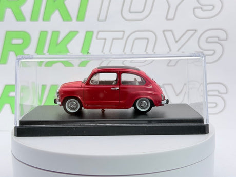 Fiat 600 E Detail Cars 1/43 Rosso 1965 - RikiToys - Detail Cars#