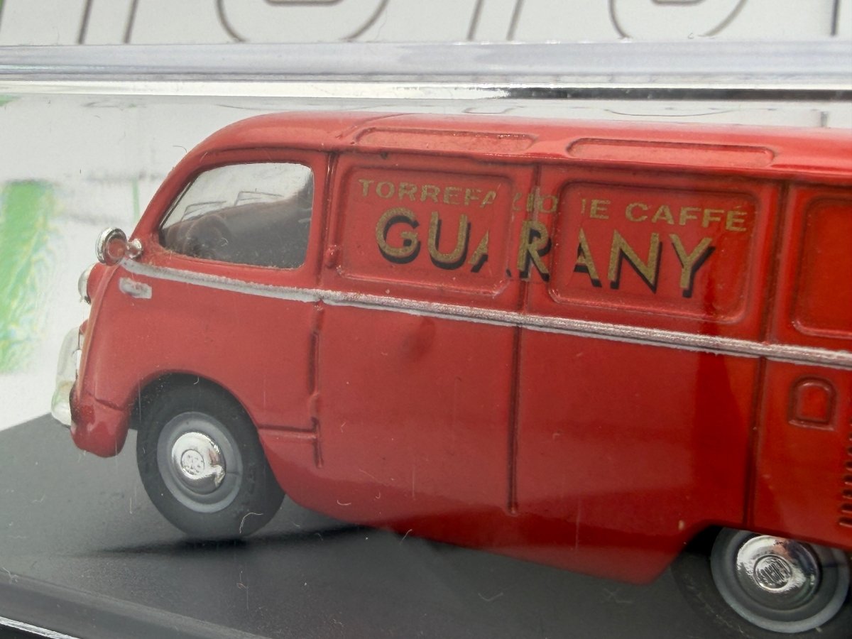 Fiat 600 Furgone Coriasco Giocher 1/43 Rosso - RikiToys - Giocher