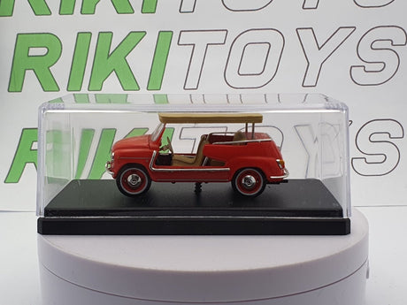 Fiat 600 Jolly Ghia Edicola 1/43 Fucsia 1958 - RikiToys - Edicola
