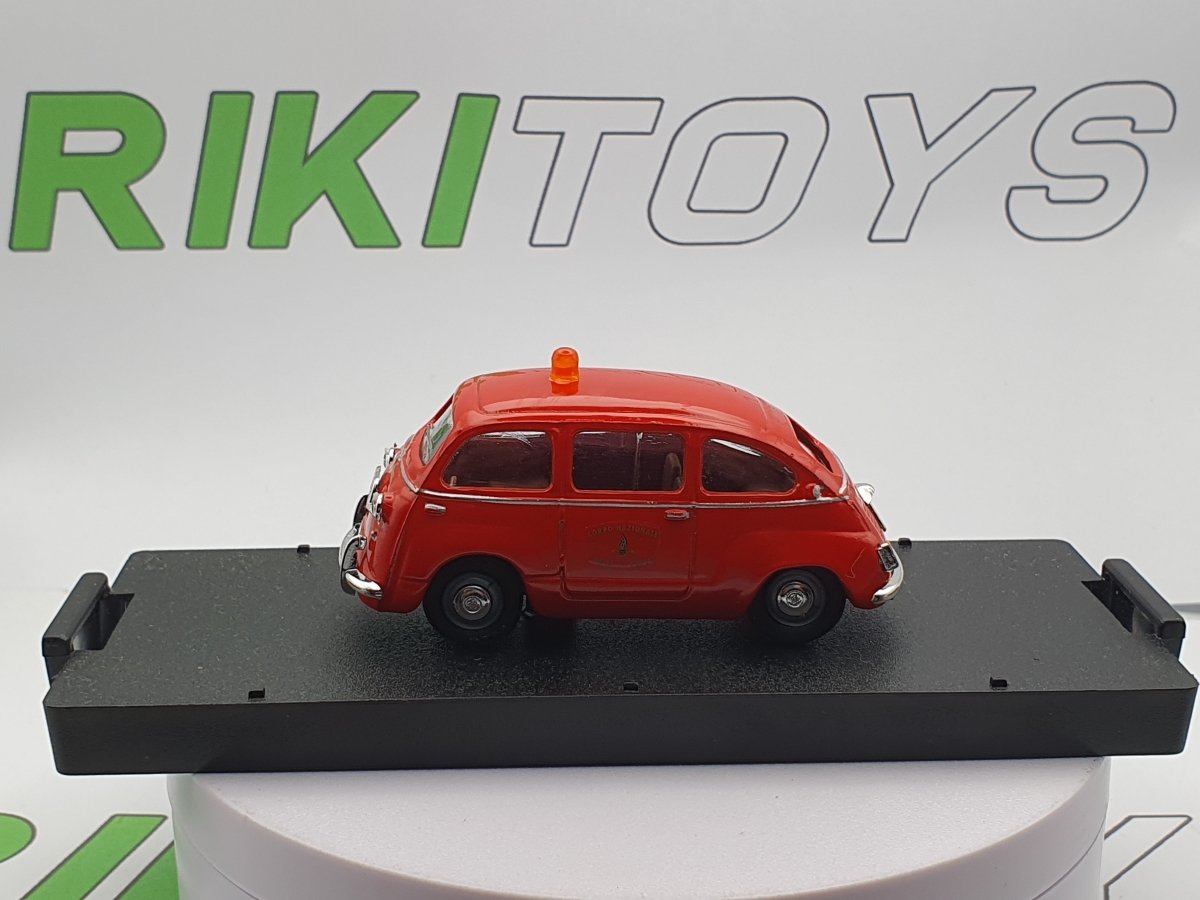 Fiat 600 Multipla Vigili Del Fuoco Giocher 1/43 - RikiToys - Giocher#