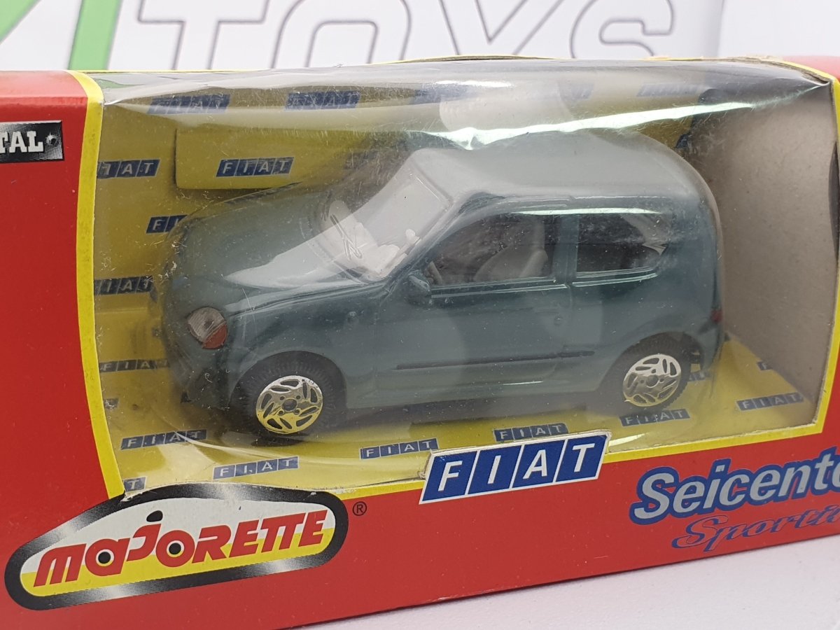 Fiat 600 Sporting Majorette 1/43 Grigio 1999 - RikiToys - Majorette