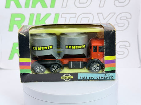 Fiat 697 cemento Mercury 1/60 Arancio - RikiToys - Mercury