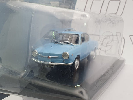 Fiat 850 Coupè Norev 1/43 Azzurro 1965 - RikiToys - Norev