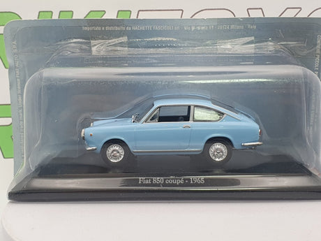 Fiat 850 Coupè Norev 1/43 Azzurro 1965 - RikiToys - Norev