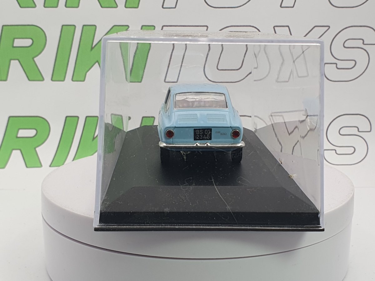 Fiat 850 Coupé Norev 1/43 Azzurro 1965 - RikiToys - Norev