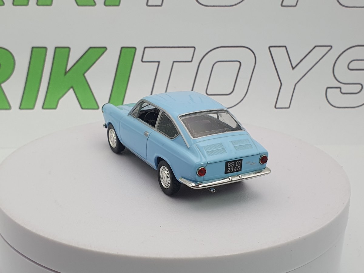 Fiat 850 Coupé Norev 1/43 Celeste 1965 - RikiToys - Norev