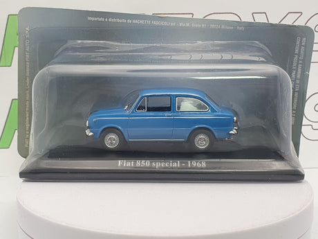 Fiat 850 Special Norev 1/43 Blu 1968 - RikiToys - Norev