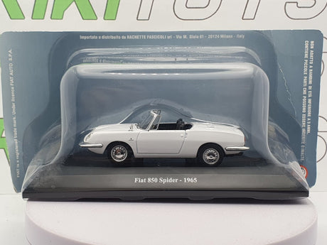 Fiat 850 Spider Norev 1/43 Bianco 1965 - RikiToys - Norev