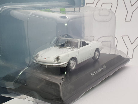 Fiat 850 Spider Norev 1/43 Bianco 1965 - RikiToys - Norev