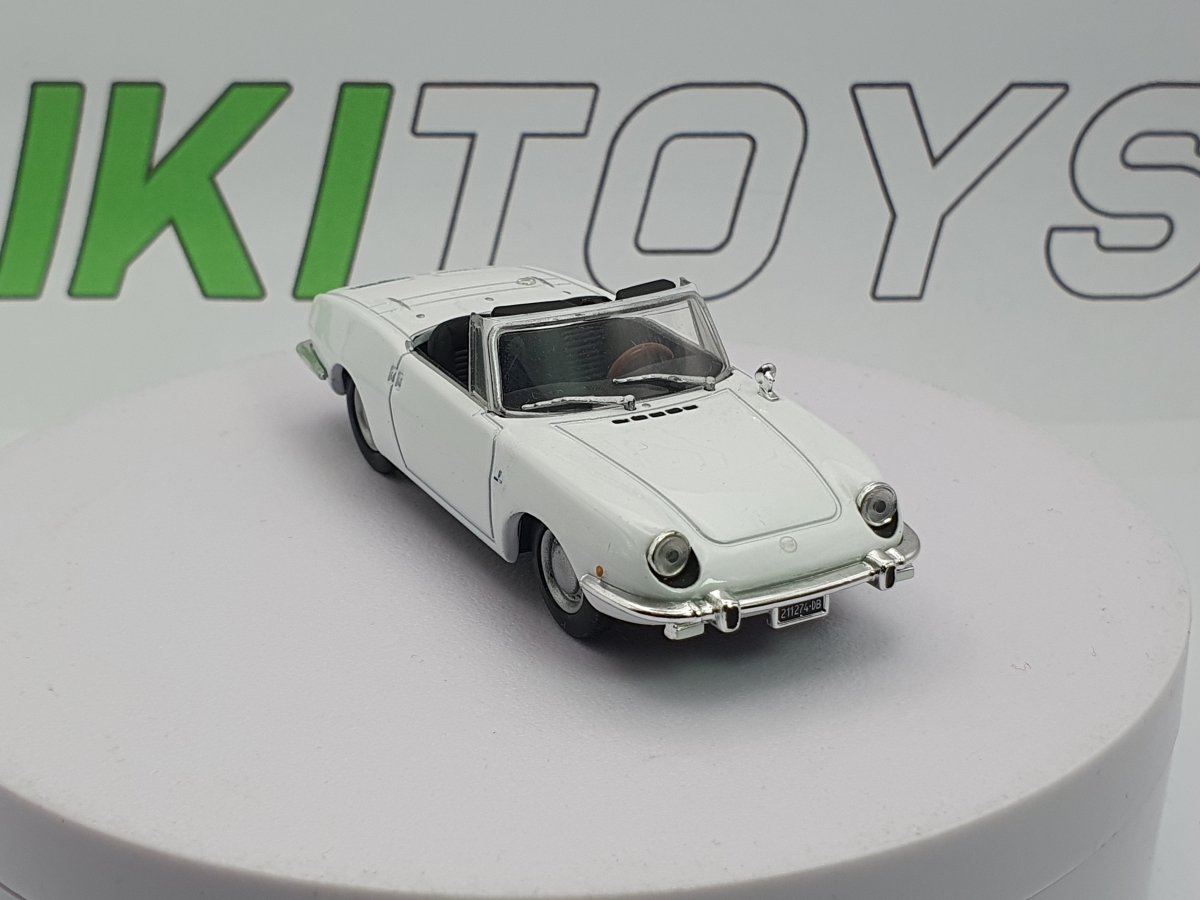 Fiat 850 Sport Spider Edicola 1/43 Bianco 1968 - RikiToys - Edicola#