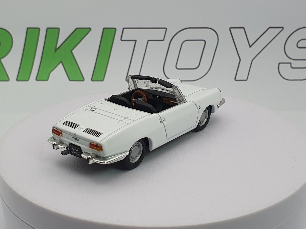 Fiat 850 Sport Spider Edicola 1/43 Bianco 1968 - RikiToys - Edicola#