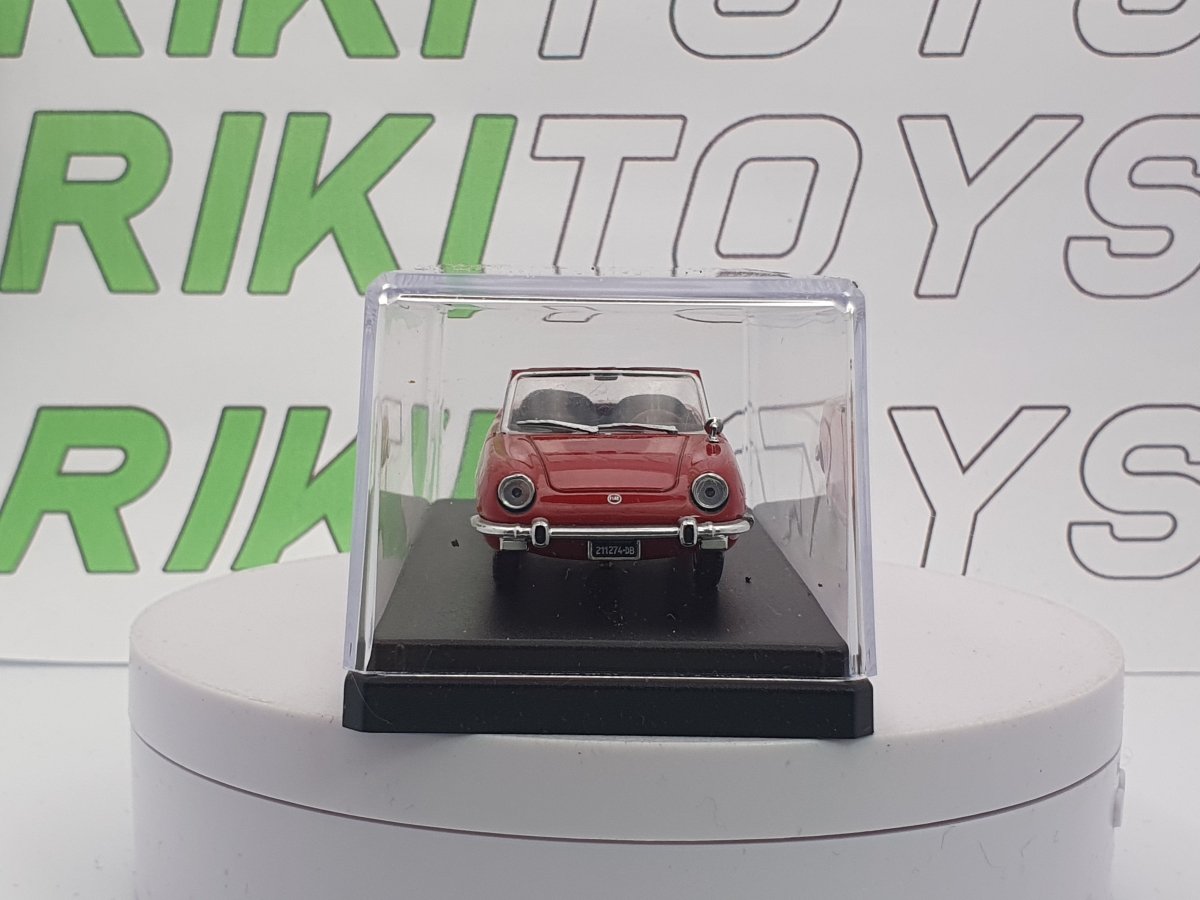 Fiat 850 Sport Spider Edicola 1/43 Rosso 1968 - RikiToys - Edicola