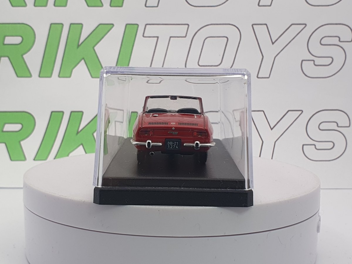 Fiat 850 Sport Spider Edicola 1/43 Rosso 1968 - RikiToys - Edicola