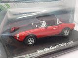 Fiat Abarth 124 Norev 1/43 Rosso 1972 - RikiToys - Norev
