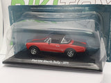 Fiat Abarth 124 Norev 1/43 Rosso 1972 - RikiToys - Norev