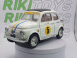 Fiat Abarth 500 Burago 1/16 Bianco 1968 - RikiToys - Burago