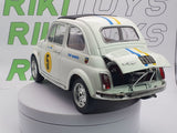 Fiat Abarth 500 Burago 1/16 Bianco 1968 - RikiToys - Burago