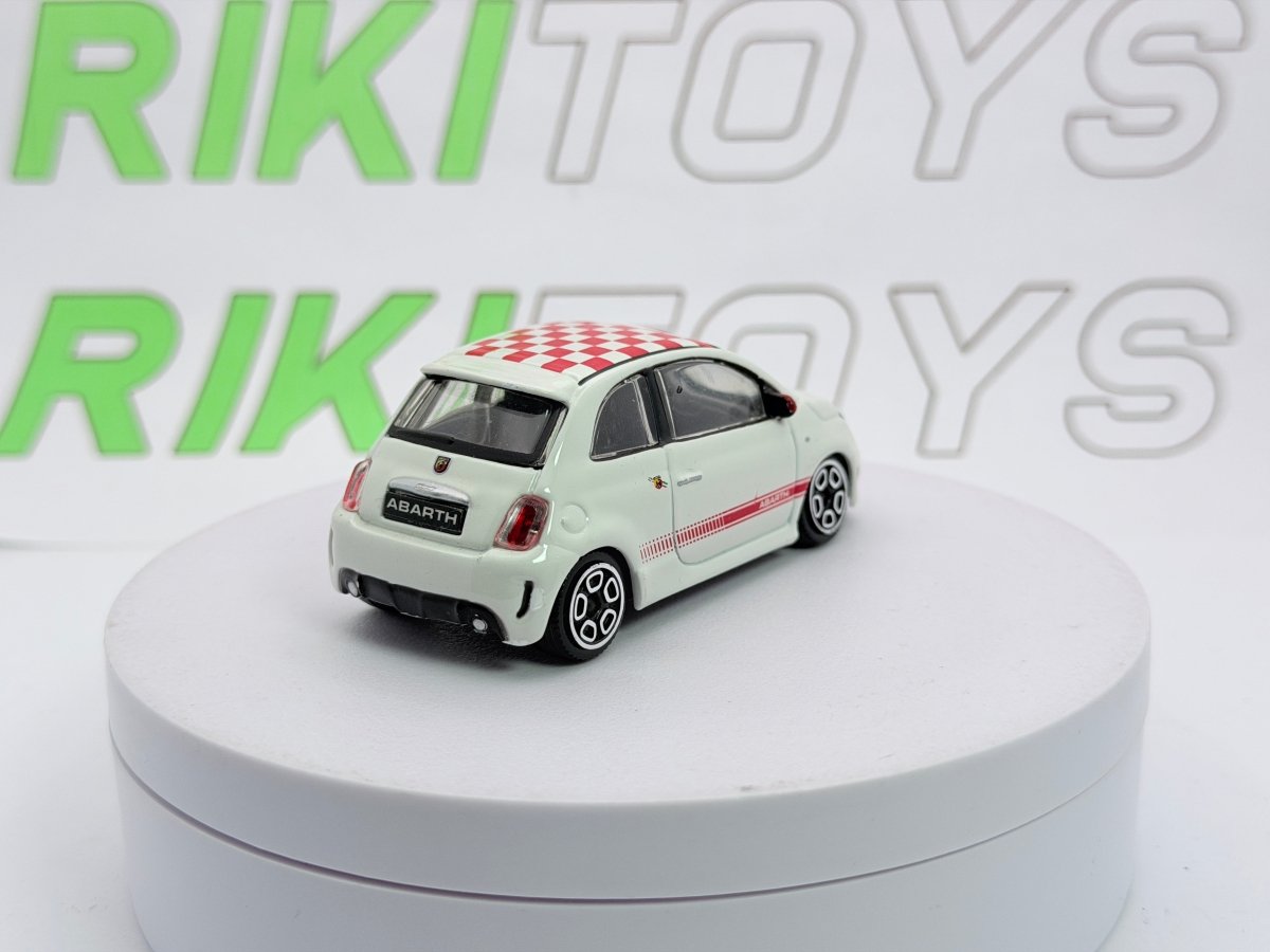 Fiat-Abarth 500 Burago 1/43 Bianco 2008 - RikiToys - Burago#