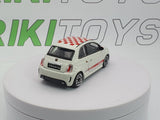 Fiat - Abarth 500 Burago 1/43 Bianco 2008 - RikiToys - Burago