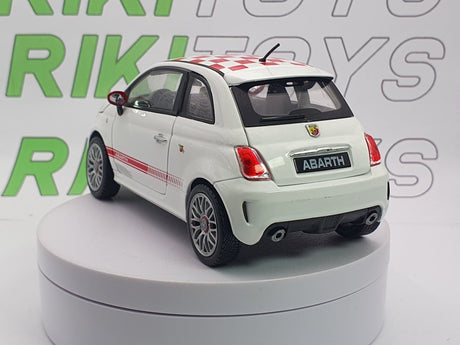 Fiat Abarth 500 Motorama 1/24 Bianco 2008 - RikiToys - Motorama