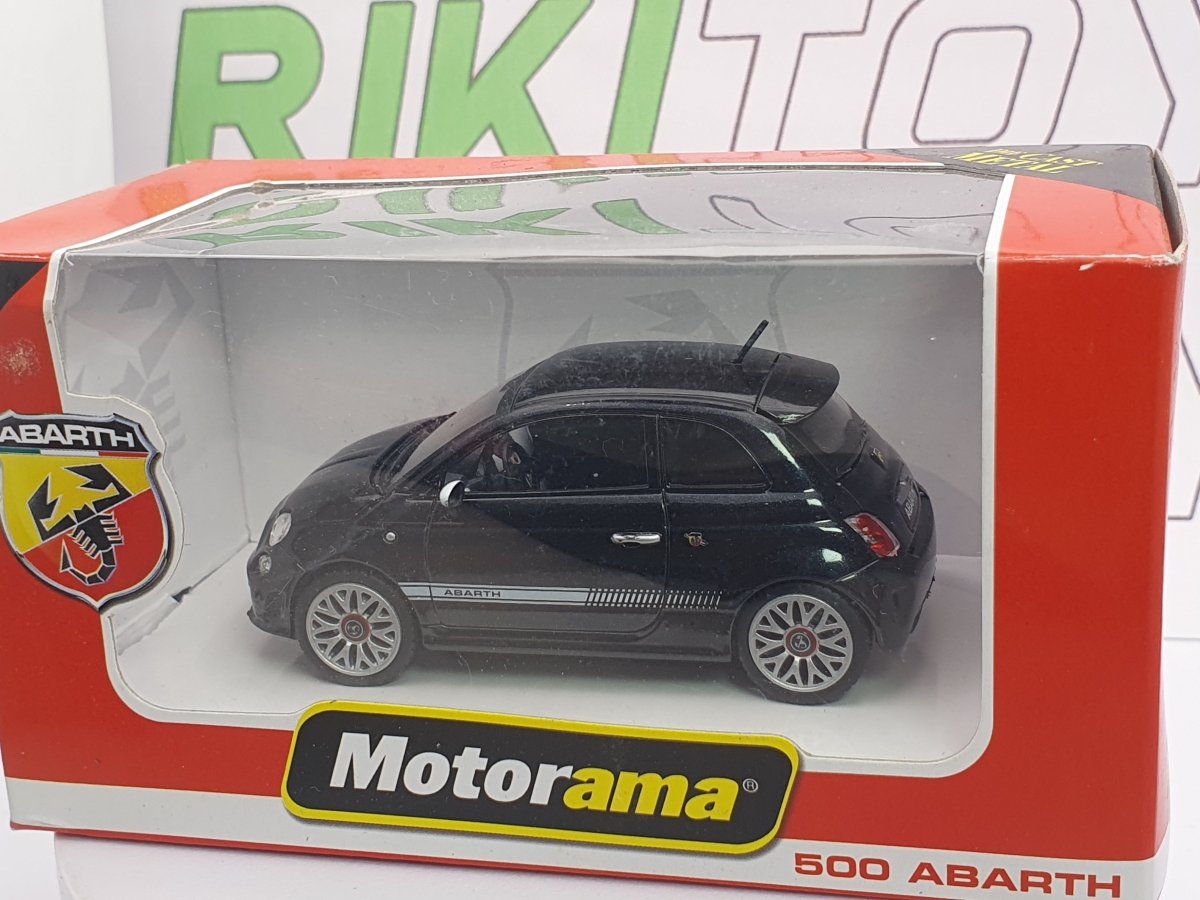 Fiat Abarth 500 Motorama 1/43 Nero 2008 - RikiToys - Motorama