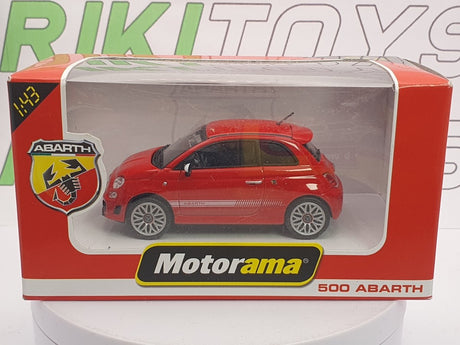 Fiat Abarth 500 Motorama 1/43 Rosso 2008 - RikiToys - Motorama