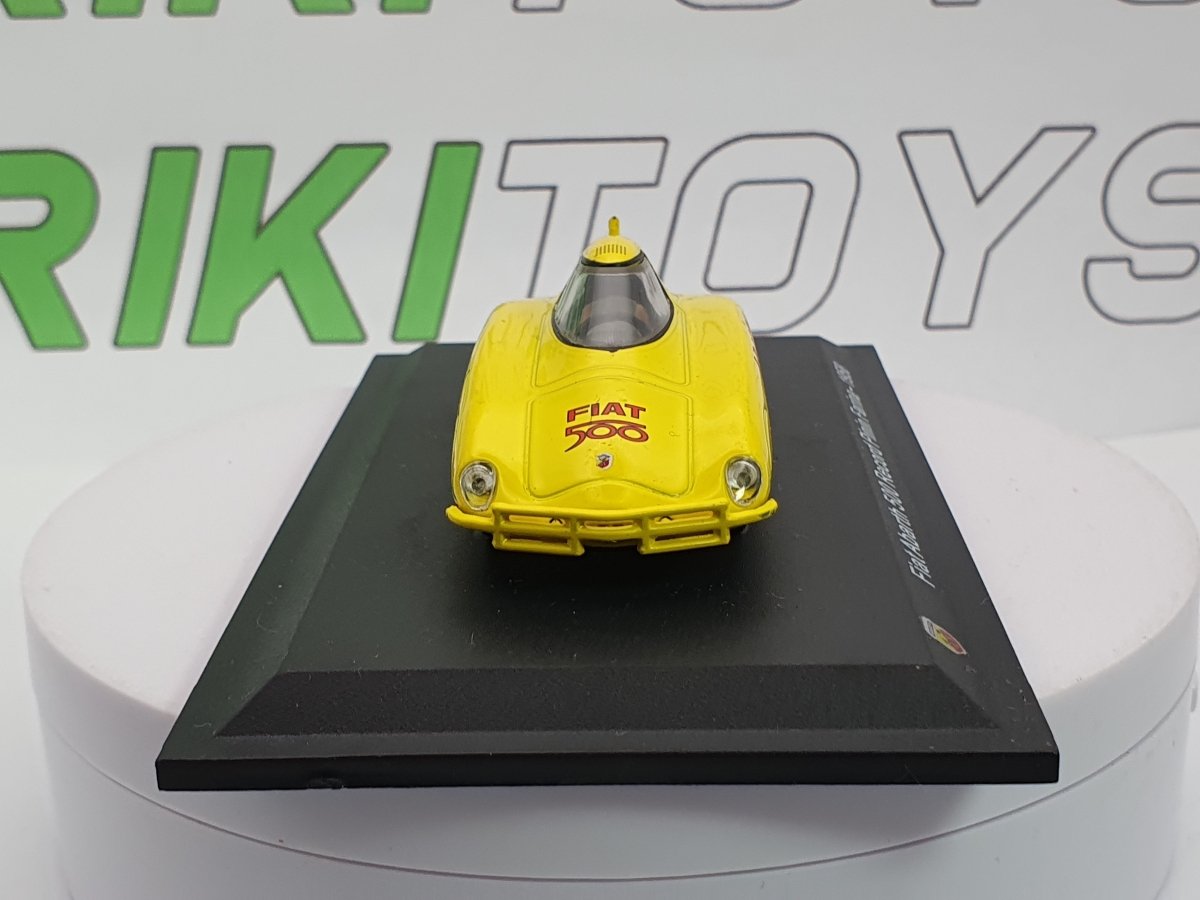 Fiat Abarth 500 Record MetroMo 1/43 Giallo 1958 - RikiToys - MetroMo#