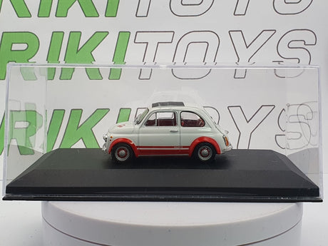 Fiat Abarth 595 Edicola 1/43 Bianco 1966 - RikiToys - Edicola
