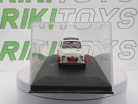Fiat Abarth 595 Edicola 1/43 Bianco 1966 - RikiToys - Edicola