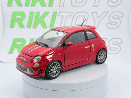 Fiat-Abarth 595 SS Tributo Ferrari Mondo Motors 1/24 Rosso - RikiToys - Mondo Motors