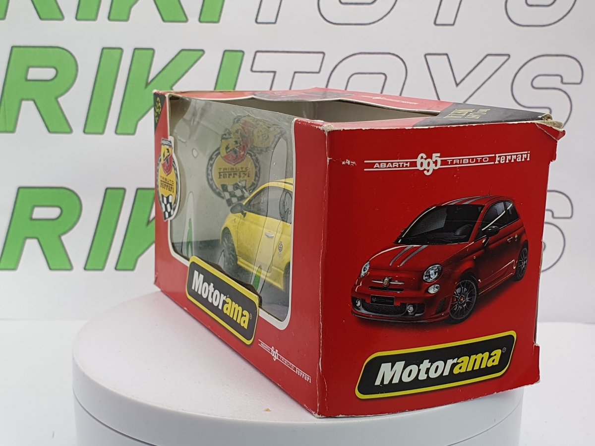 Fiat Abarth 695 SS Motorama 1/43 Giallo - RikiToys - Motorama#