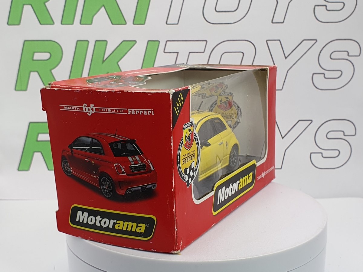 Fiat Abarth 695 SS Motorama 1/43 Giallo - RikiToys - Motorama#