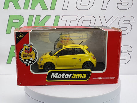 Fiat Abarth 695 SS Motorama 1/43 Giallo - RikiToys - Motorama#